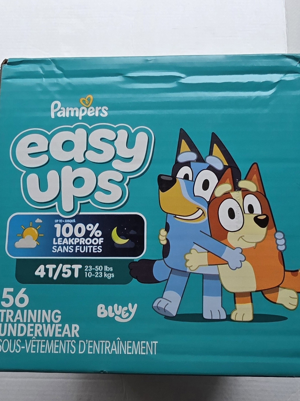 Pampers Easy Ups Training Underwear Size 4T/5T, 56ct